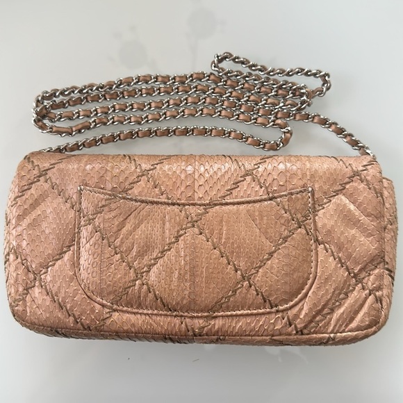 Chanel Ultimate Stitch Flap Snakeskin Crossbody Bag - Picture 12 of 12